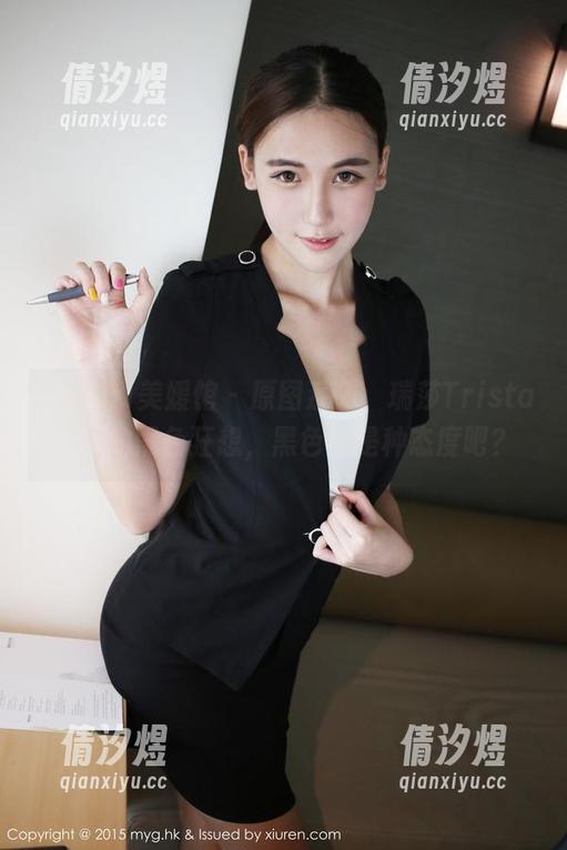 MyGirl美媛馆 - 原图系列：瑞莎Trista与她的黑色狂想，黑色也是种态度吧？