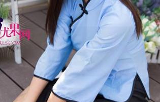 UGirls尤果网 – 浴室图集：唐溪若在水中游弋，今天没带浴帽，咳咳！