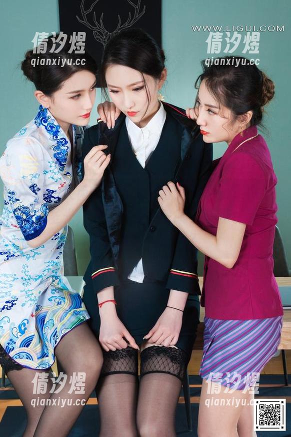 丽柜 - 文芮的双生花与红粉佳人的写真，毫无圣光，直击心灵——哦，等等，是不是应该用手挡住？