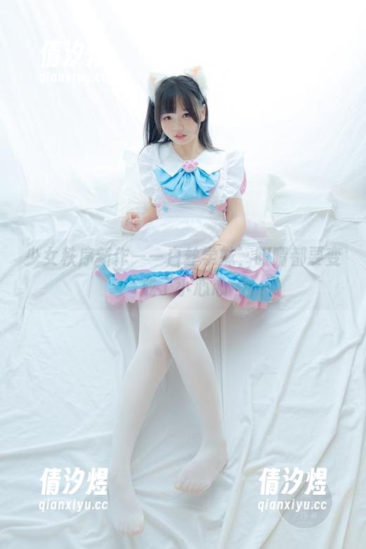 少女秩序 少女秩序新作——白丝学妹,眼睛都要变成了小心心