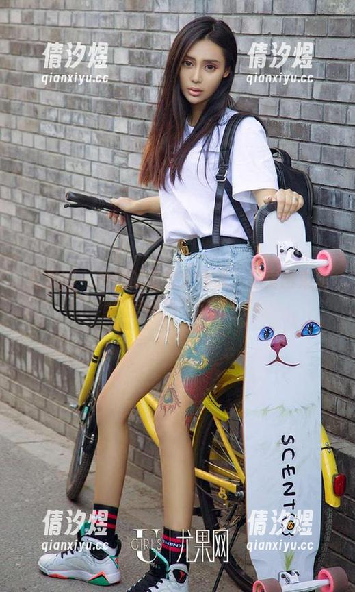 尤果网 - 颜颜的毛衣大作战，私房图集里只差杯热可可了！