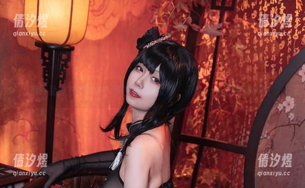 图片里的末夜787：黑色漆皮兔女郎，不怕无圣光照常出场！