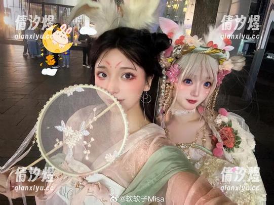 特软儿Sona的巫女写真，玩得可真不一般！